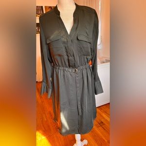 Tie Belt Shirt Dress 🚨New W/ Tags 🏷️